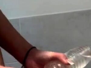 Stella Francis – Masturbating Big Shemale Cock in Close Up