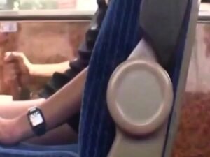 Twink Handjob in the Bus